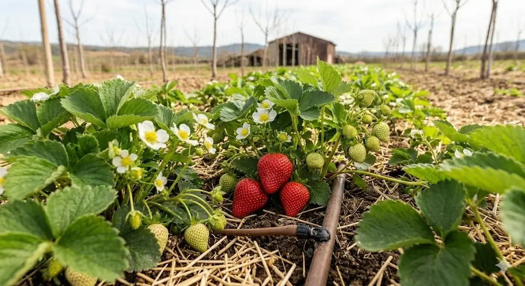 como plantar fresas en marzo
