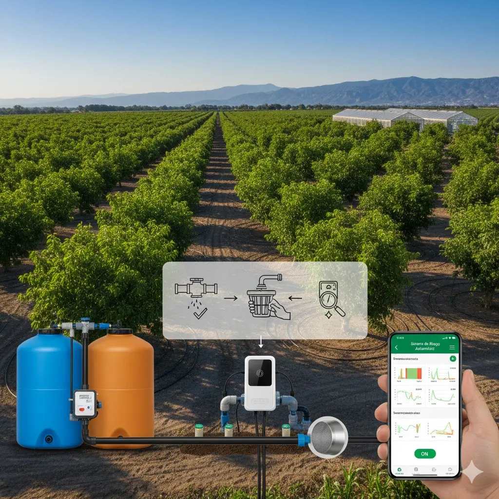 fertirrigaciónque es y ventajas del fertirriego